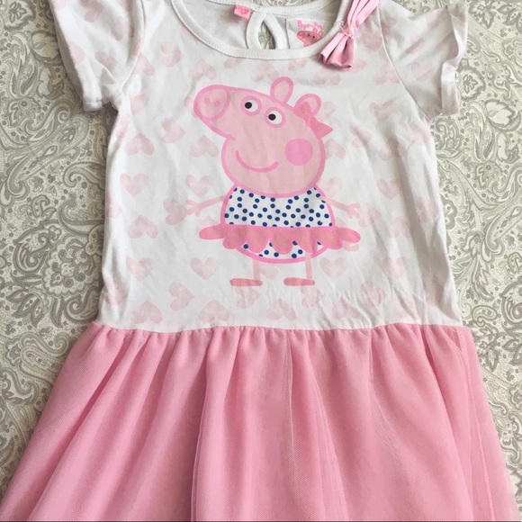 peppa pig denim dress